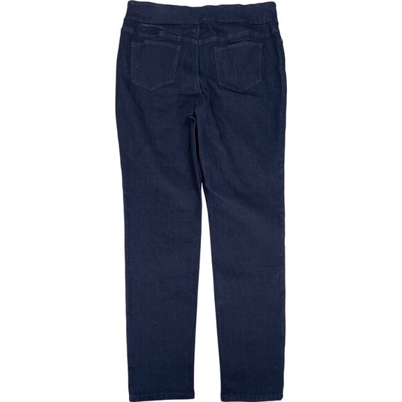 Chico’s Women’s Dark Wash Perfect Stretch Nicky Jegging Ankle Jeans 00 XS 2 - Picture 2 of 4